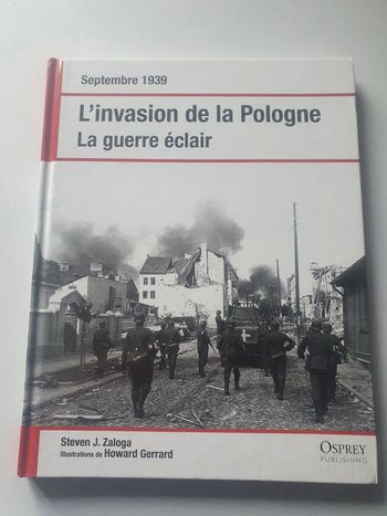 Livre l'invasion de la Pologne 1939