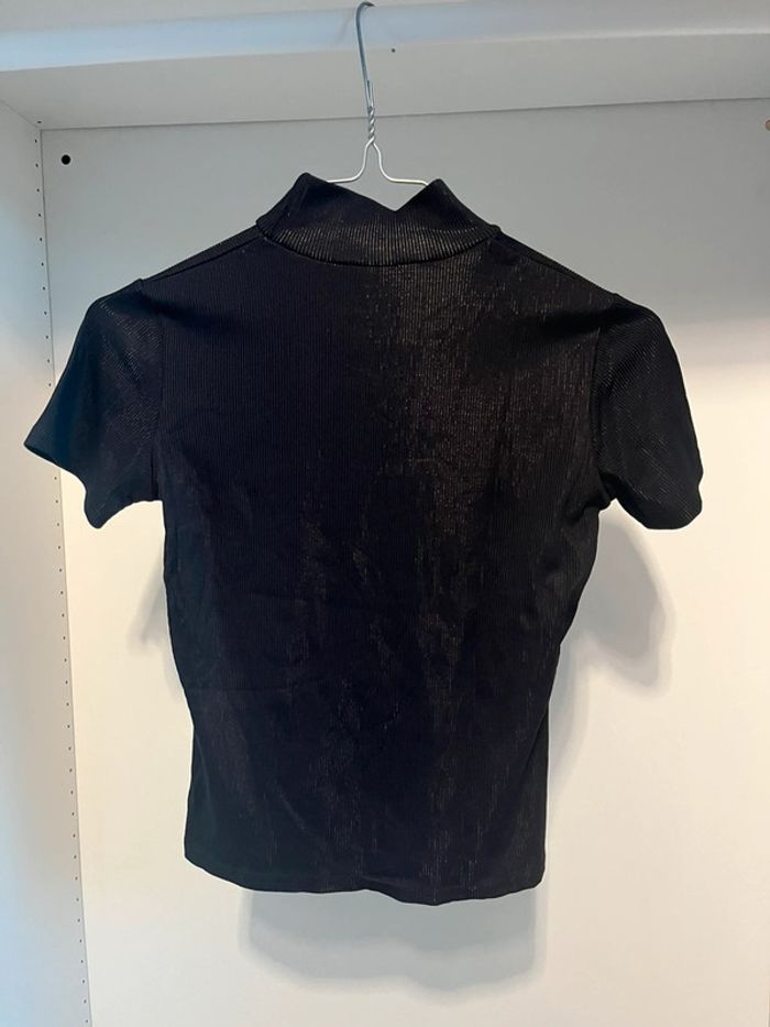 Teeshirt à col rond montant Taille 36 - photo numéro 2