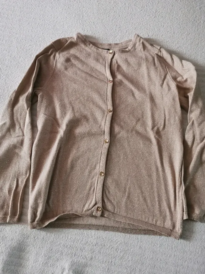 Gilet doré