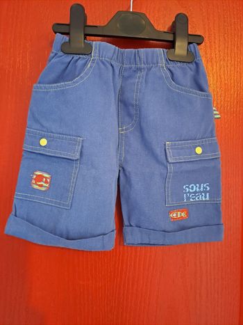 Short garçon 18 mois