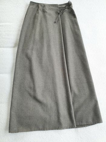 Jupe longue kakie 38 vintage