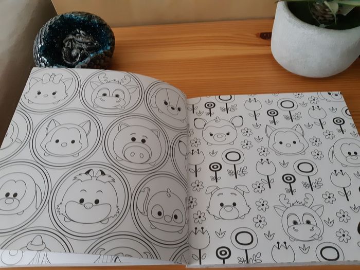 Livre de coloriage Tsum Tsum Disney - photo numéro 4