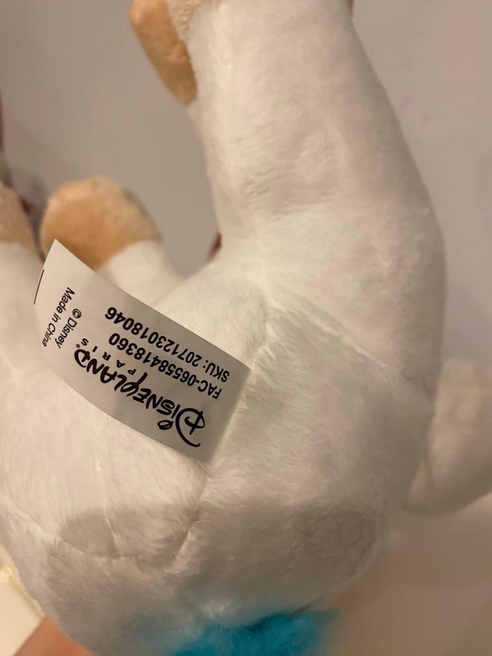 Peluche pégase hercule disney grand modèle 35cm - photo numéro 5