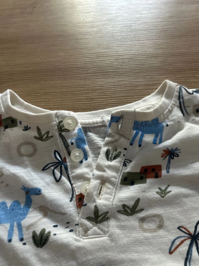 T-shirt col Mao DPAM - photo numéro 3