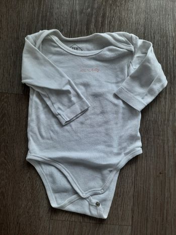 Body manche longue 12 mois