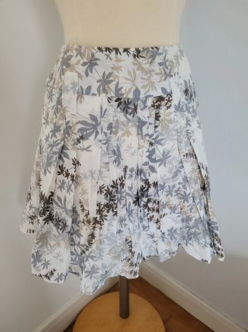 jupe plissee femme taille 34 camaieu