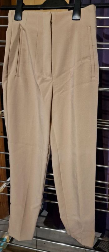 Pantalon beige femme taille XS _ Zara