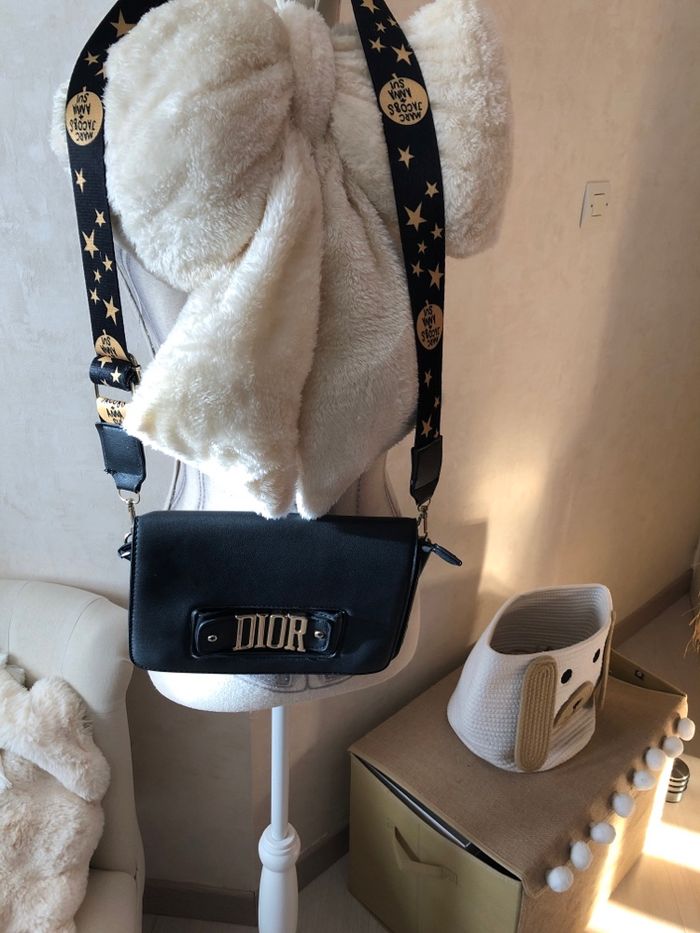 Sac noir bandoulière