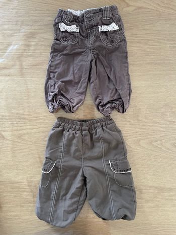 Lot 2 pantalons