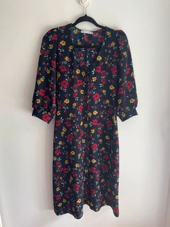 Robe fleurie Lefties M – décolleté V