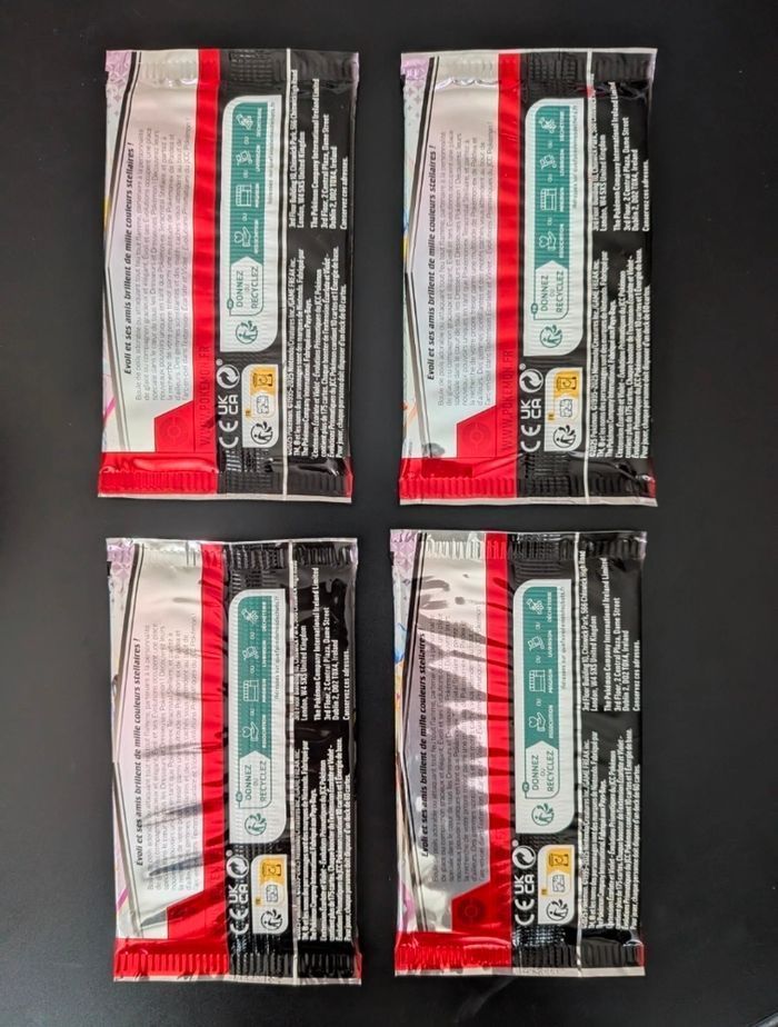 Pokémon Artset 4 Boosters Évolution prismatique Ev 8.5 FR Scellé. - photo numéro 2