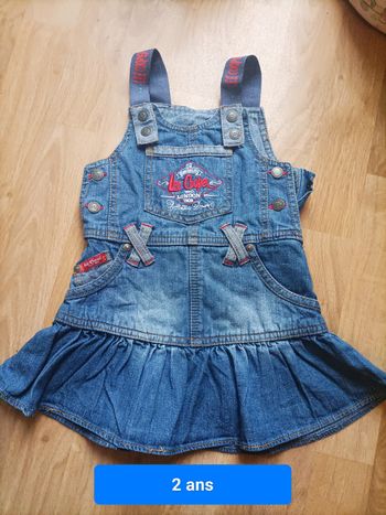 Robe salopette jean - Lee Cooper - 2 ans