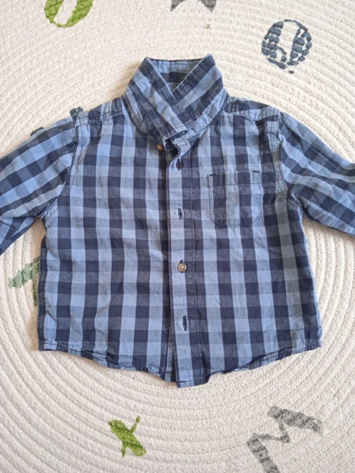 Lot chemise garçon 6 mois - photo numéro 2
