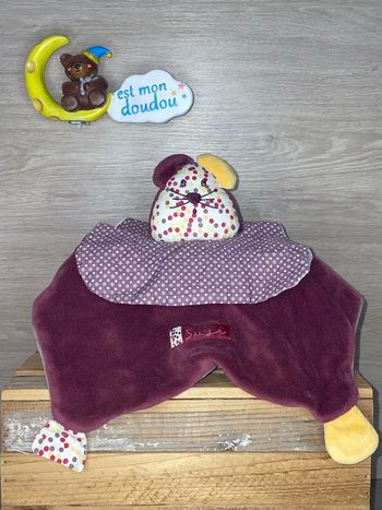 ST42 doudou souris 🐭 sauthon