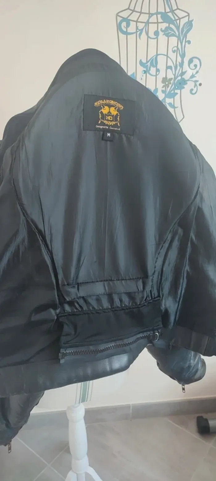 Manteau Moto homme cuir taille M - photo numéro 12