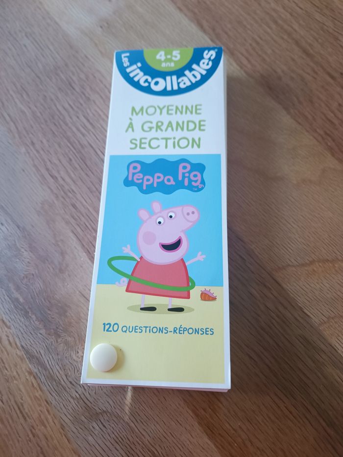 Les incollables moyenne à grande section peppa pig