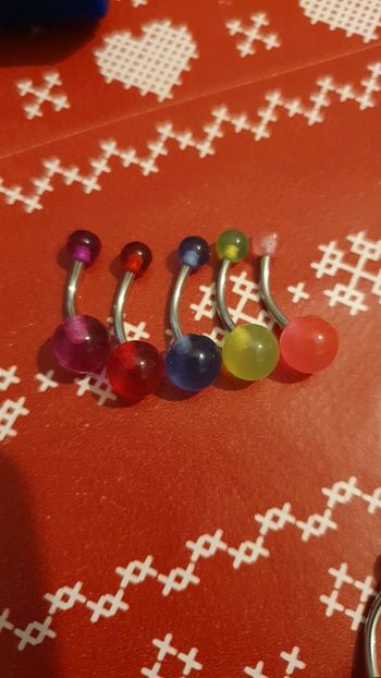 Lot de 31 piercing nombril