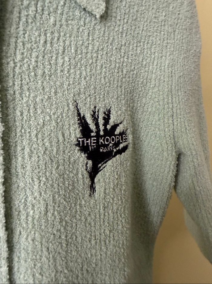 Polo The Kooples 36 - coton épais, manches courtes, idéal à porter en automne ou sous une veste - photo numéro 3