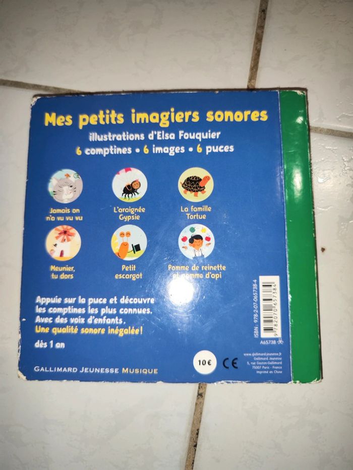 Livre sonore comptines - photo numéro 2