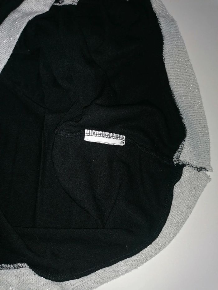 Tee-shirt Morgan L noir et gris - photo numéro 6