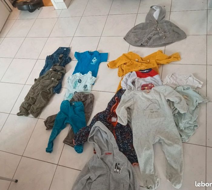 Lot vêtements enfants 2 ans