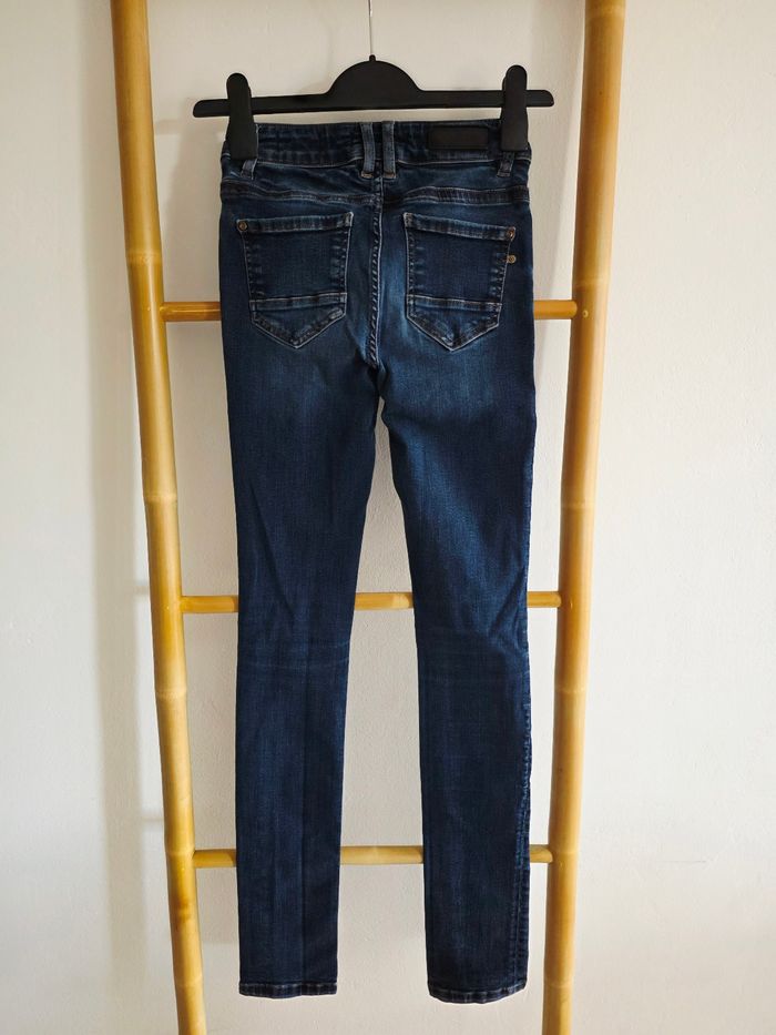Jeans slim bleu foncé Bonobo - photo numéro 6