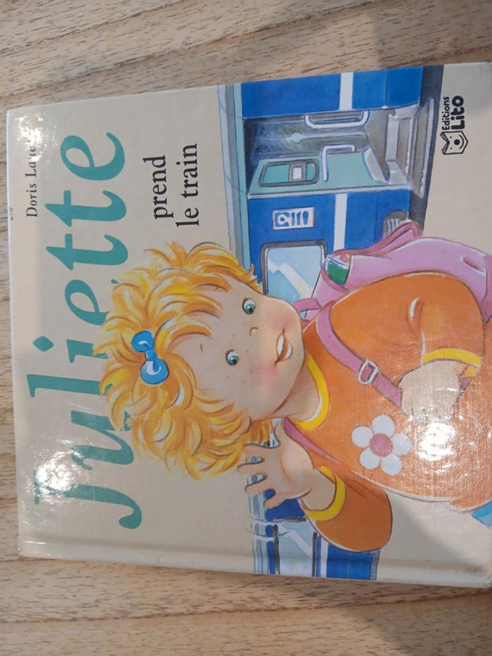 livre Juliette prend le train