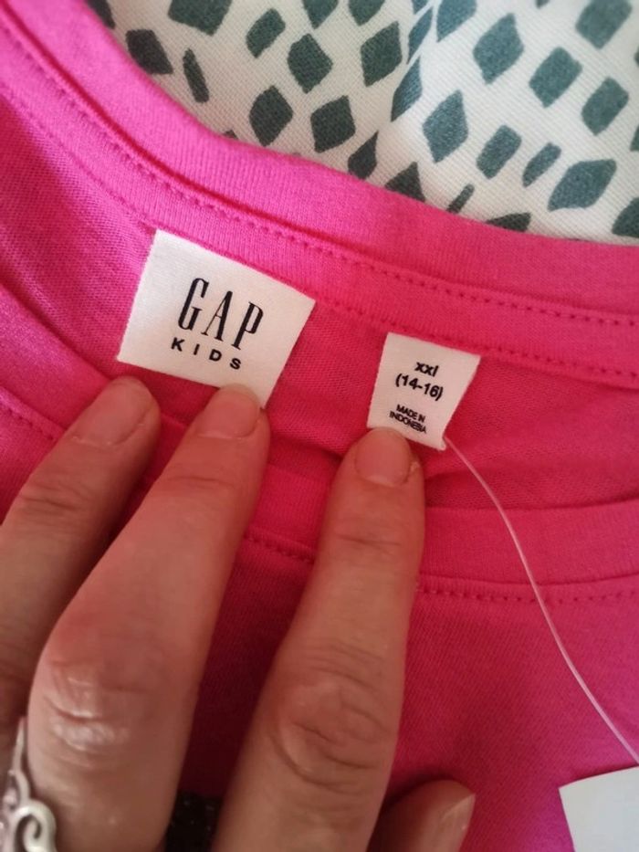 Lot de 2 t-shirts Gap | Taille 14/16 ans - photo numéro 5