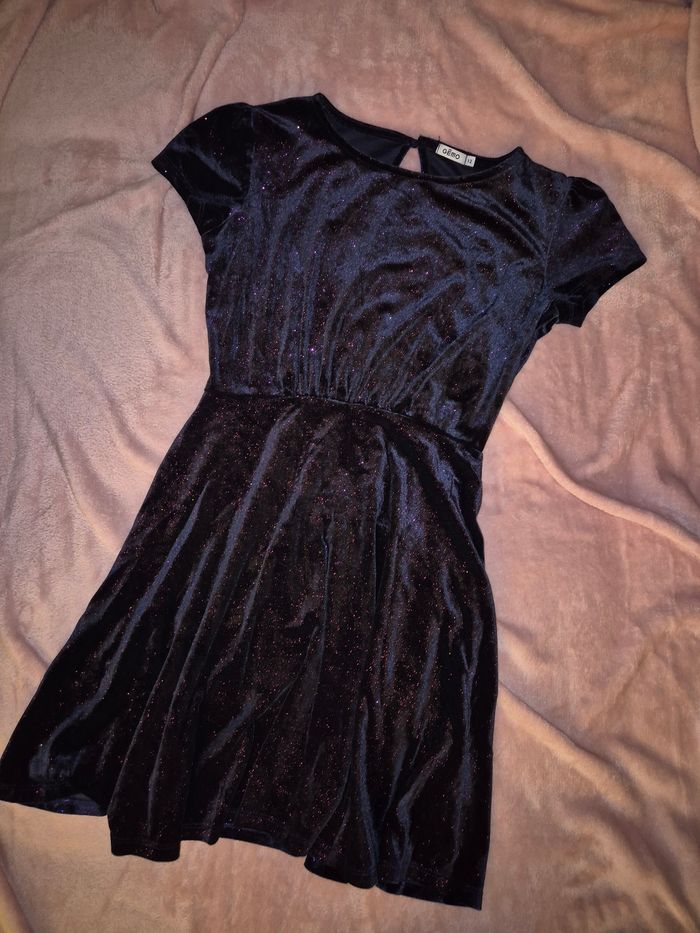 Robe de fête velours