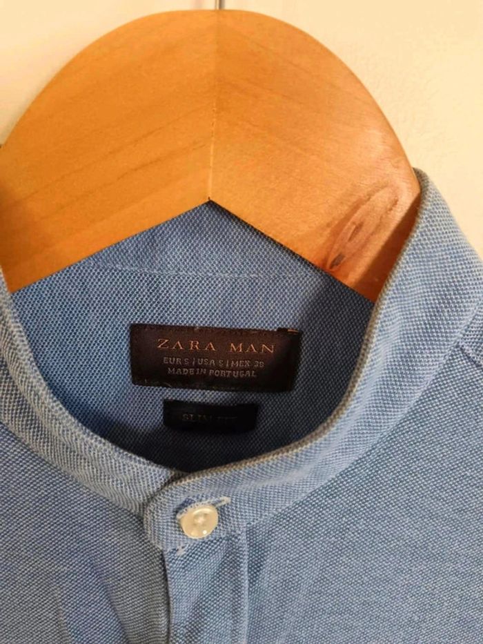 C27 chemise bleu Zara S - photo numéro 2