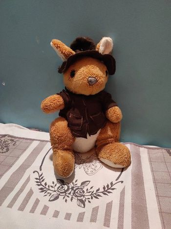 Peluche kangourou.