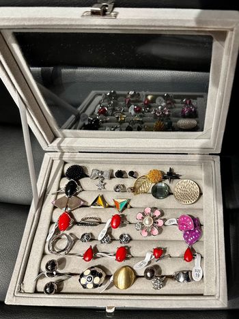 Diverses bagues fantaisie