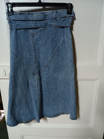 Jupe en jean femme mi longue