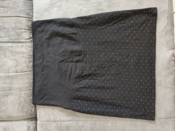 Jupe de maternité noir a pois blancs taille 38 Kiabi