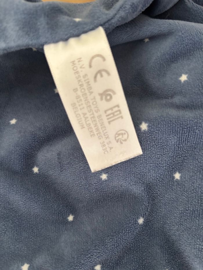 Doudou lapin attaché tétine Simba toys - photo numéro 5