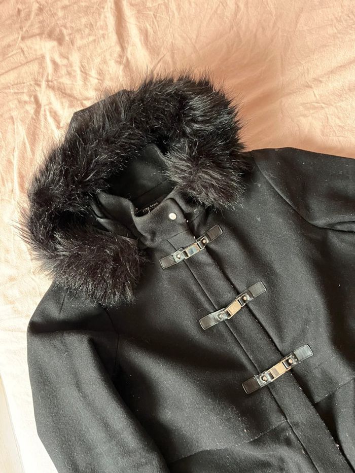 Manteau noir Zara - photo numéro 2
