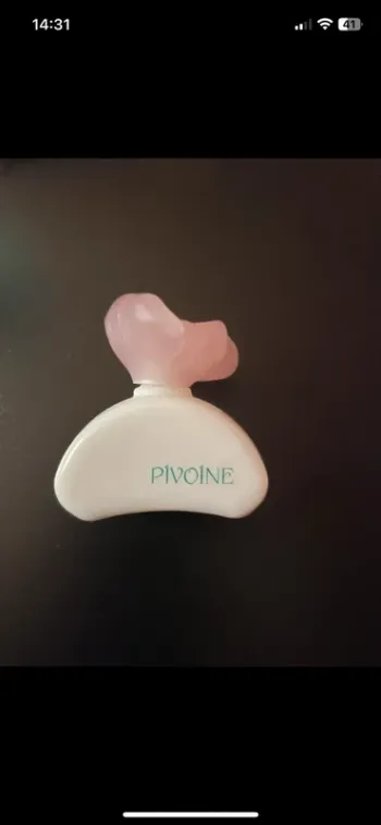 Miniature parfum pivoine Yves rocher vintage