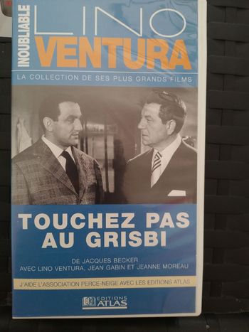 K7 vhs touche pas au grisbi