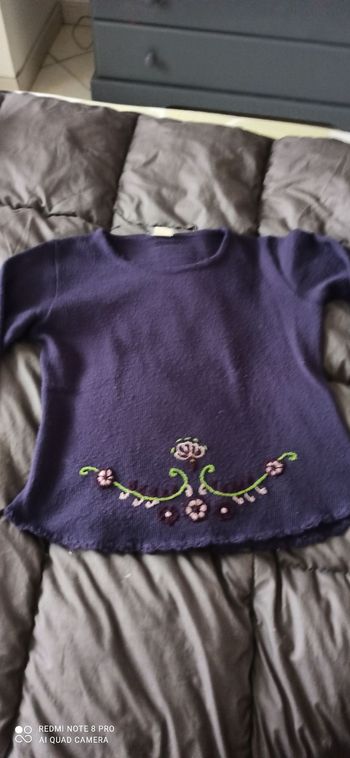 Pull violet t 38