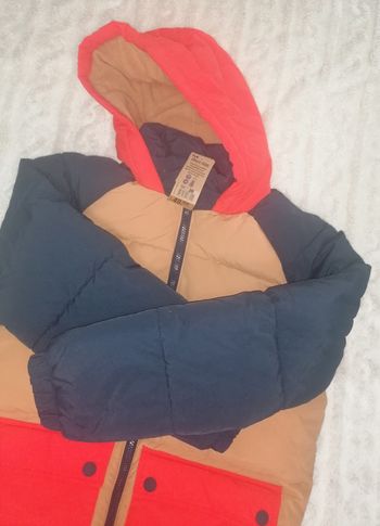 Manteau hiver grand froid à capuche garçon 14 ans