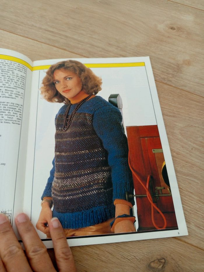 Magazine tricot sélection tissage mode - photo numéro 2