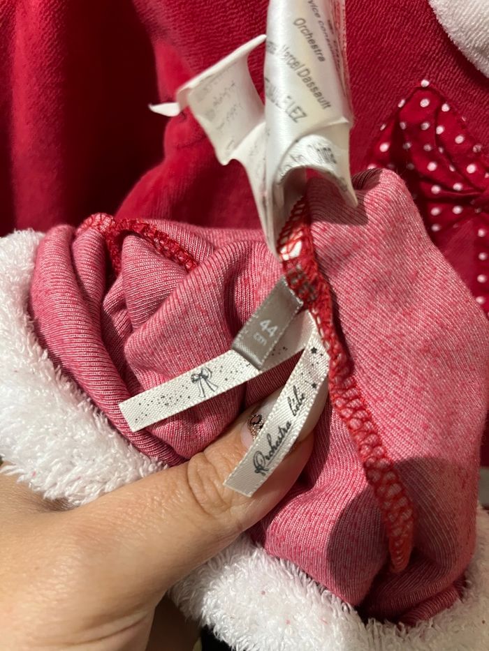 Pyjama Noël fille 6m + bonnet - photo numéro 6