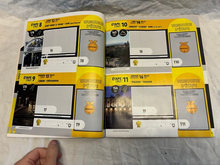 Kit Panini stickers Tour de France 2025 - photo numéro 8