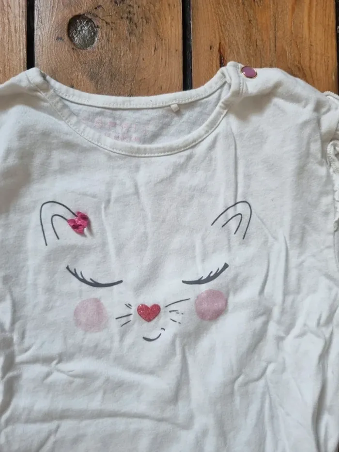 T shirt manches longues 18 mois - photo numéro 2