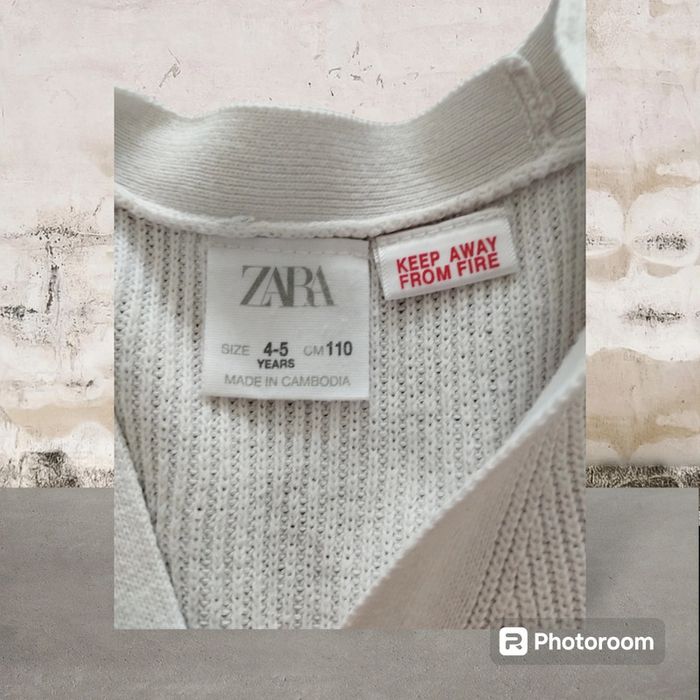 Gilet fille 4/5 ans (110cm) Zara - photo numéro 2