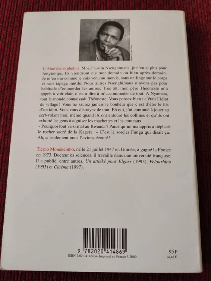Roman : L'Aîné des orphelins - Tierno Monénembo - photo numéro 2