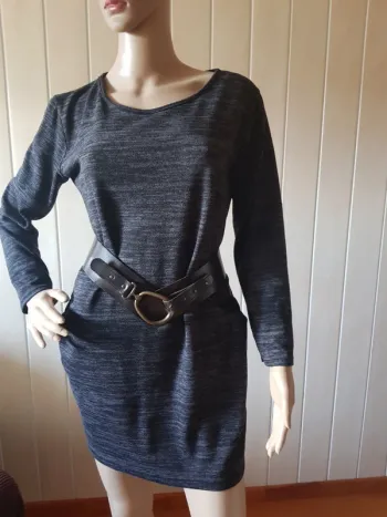 Tunique  grise anthracite