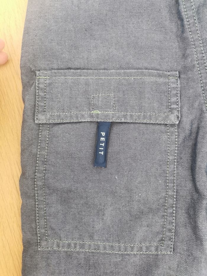 Salopette en coton bleu jeans bébé garçon 18mois petit bateau Tbe - photo numéro 7