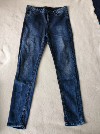 Jeans effet délavés