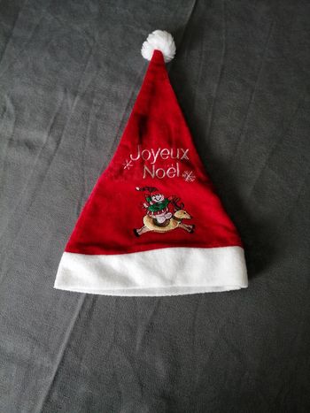 Bonnet de Noël bébé